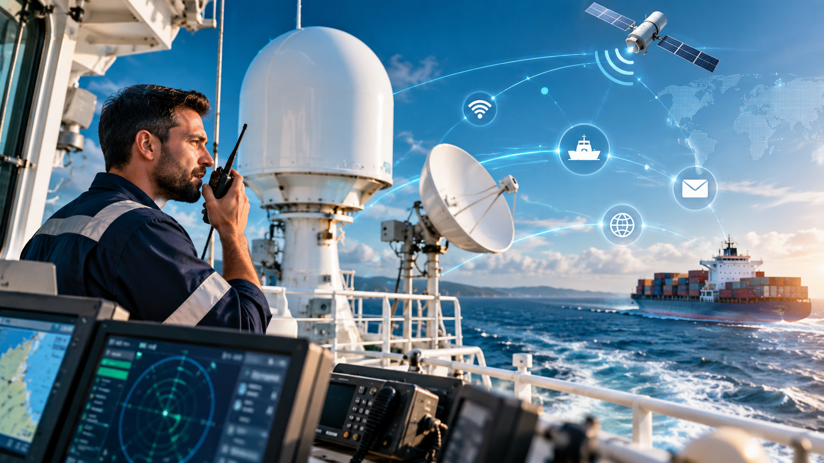 Maritime Radio Communication and Ship Connectivity